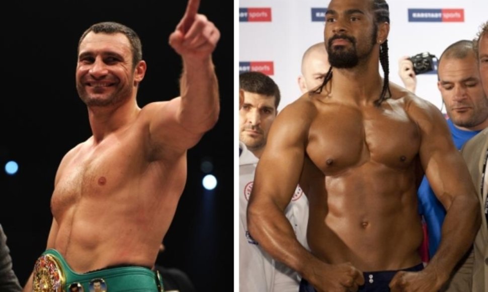 Vitalijus Klyčko ir Davidas Haye