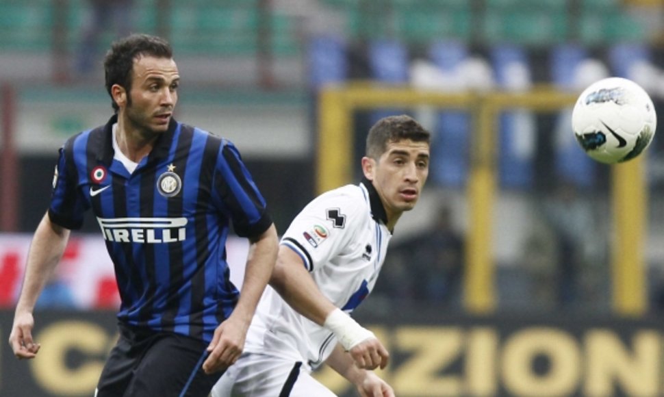 „Inter“ - „Atalanta“ rungtynių akimirka