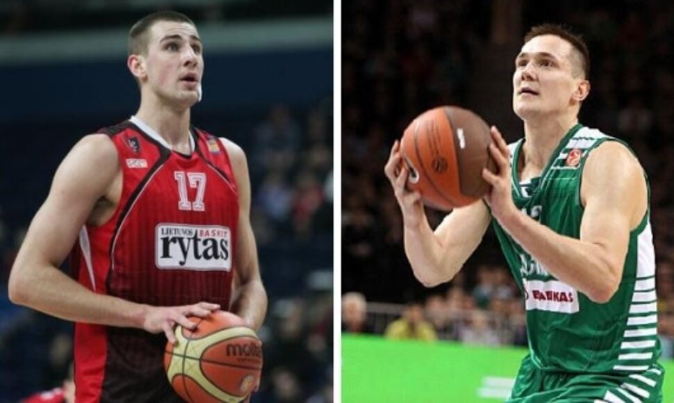 Jonas Valančiūnas ir Paulius Jankūnas