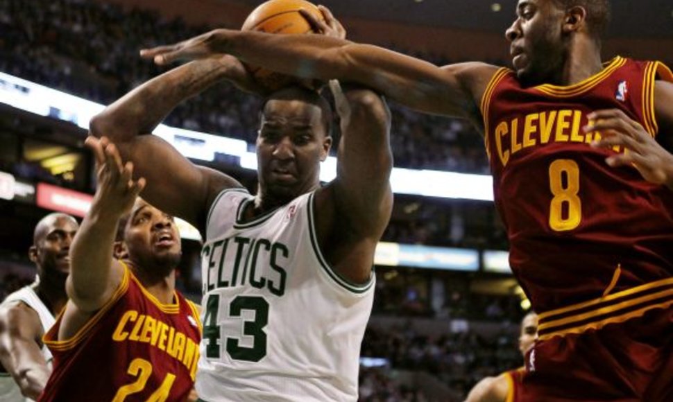 „Cavaliers“ – „Celtics“ rungtynių akimirka