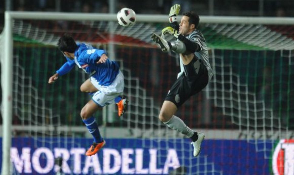 „Brescia“ – „Inter“ rungtynių akimirka