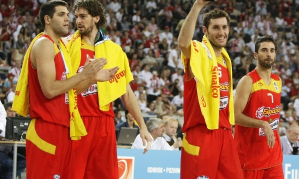 Ispanijos rinktinės krepšininkai