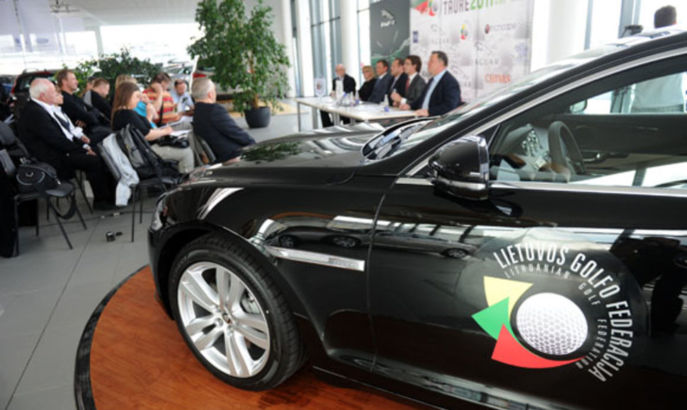 Lietuvos golfo federacija ir „Jaguar“ tapo partneriais