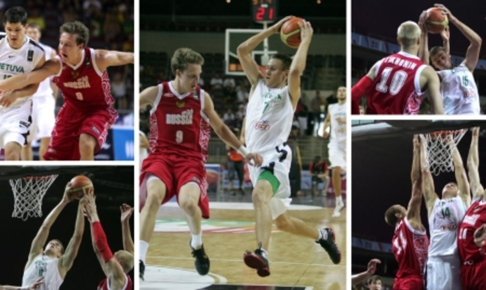 Pasaulio U-19 krepšinio čempionate: Lietuva prieš Rusiją