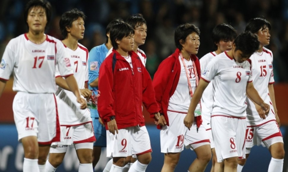 Šiaurės Korėjos futbolininkės