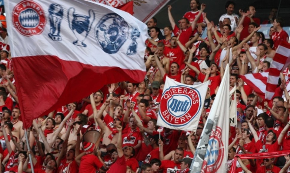 Miuncheno „Bayern“ futbolo sirgaliai