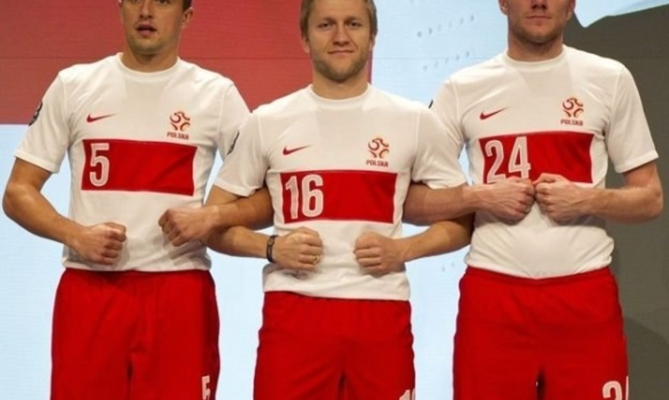 Naujoji Lenkijos futbolo rinktinės apranga