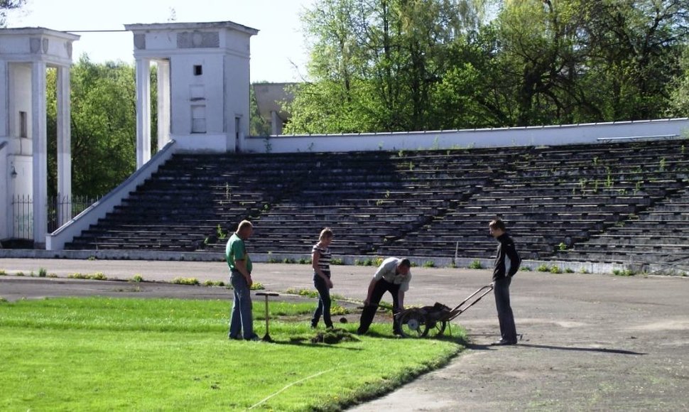 Talka stadione