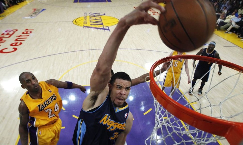 JaVale'o McGee dėjimas