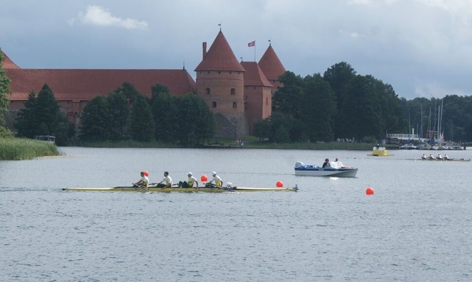 Varžybų akimirka