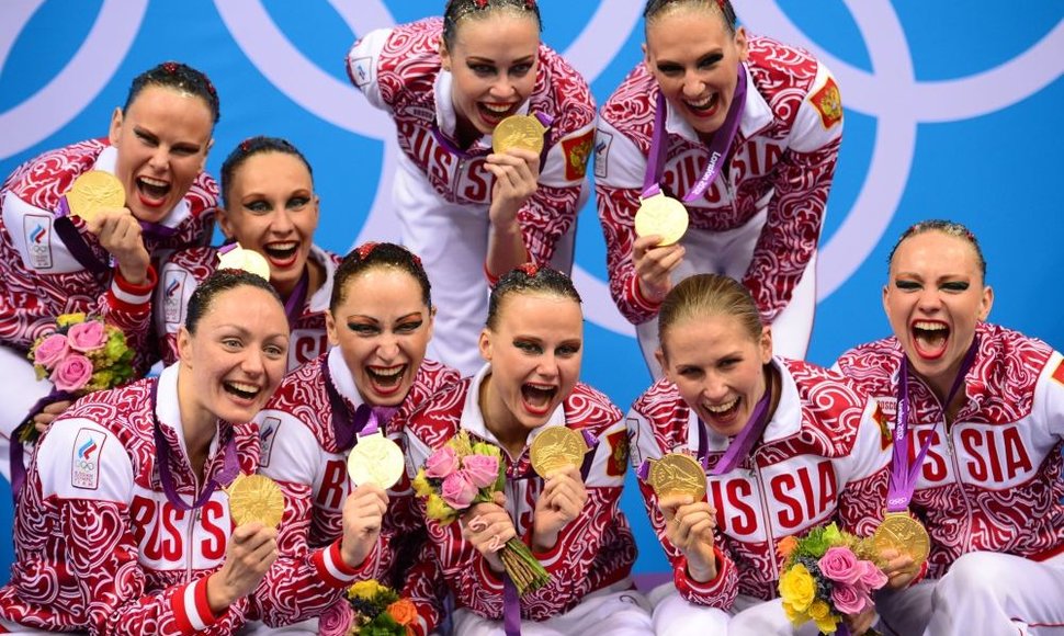 Rusijos sportininkės