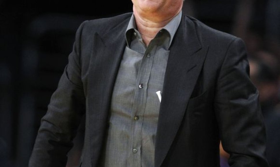 Aktorius ir režisierius Tomas Hanksas yra aistringas „Lakers“ gerbėjas