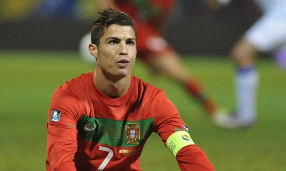 Cristiano Ronaldo sėdi &bdquo;daržovių lauke&ldquo;