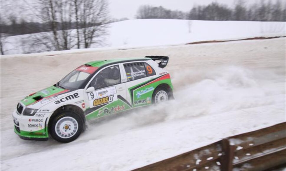 Saulius Girdauskas, „Škoda Fabia WRC“