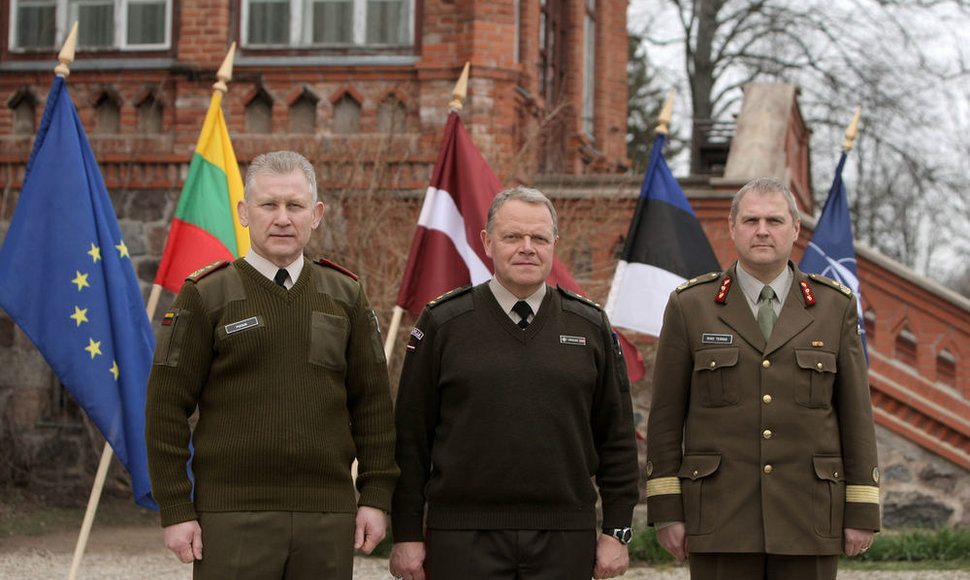Baltijos šalių kariuomenių vadai