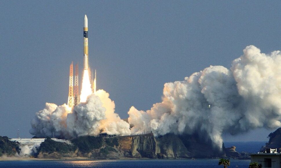 Raketos H-IIA pakilimas
