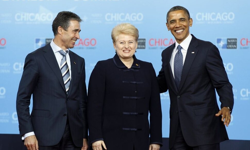 Andersas Foghas Rasmussenas, Dalia Grybauskaitė ir Barackas Obama