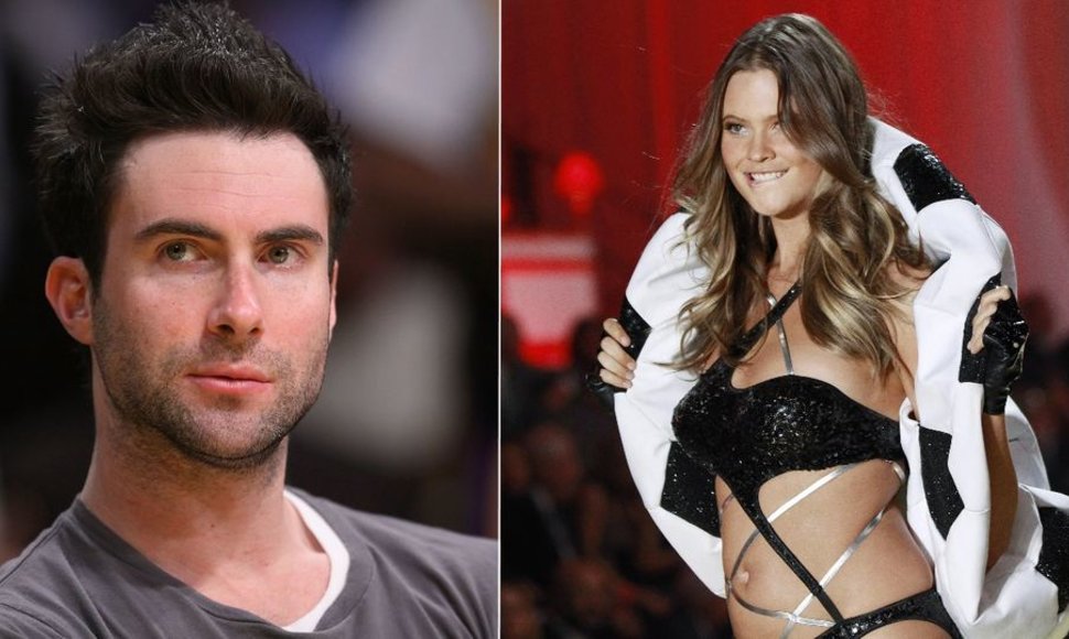 Adamas Levine'as ir Behati Prinsloo