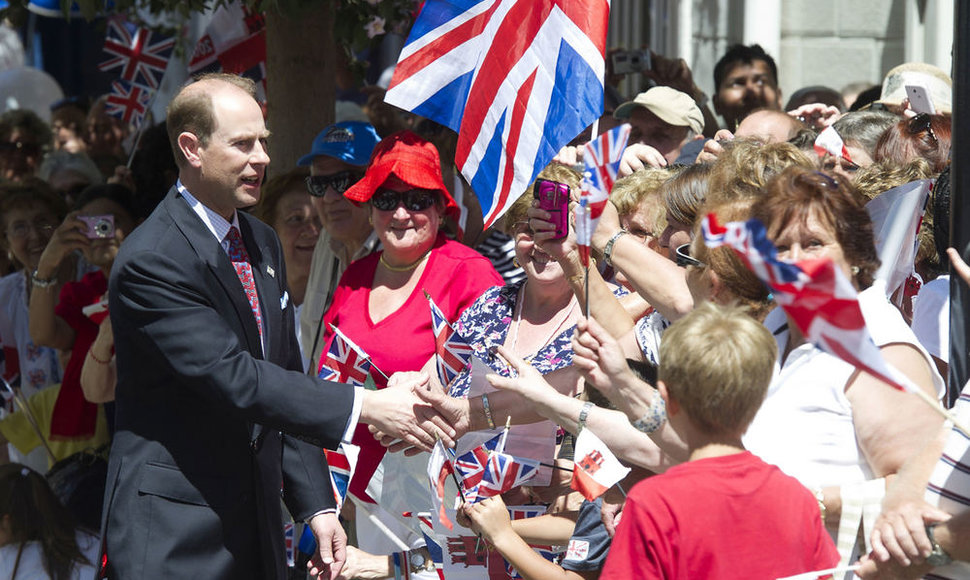 Didžiosios Britanijos princas Edwardas Gibraltare