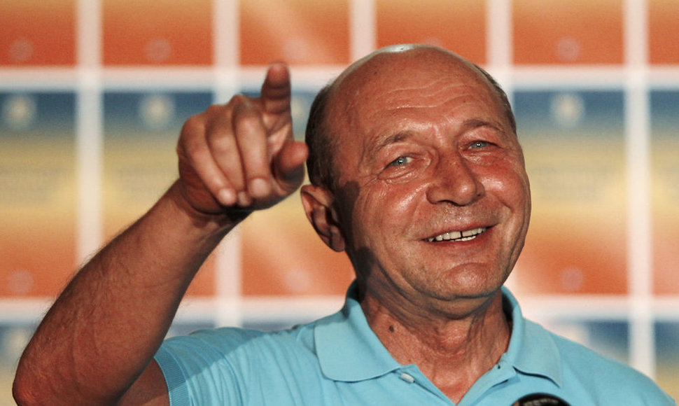 Rumunijos prezidentas Traianas Basescu