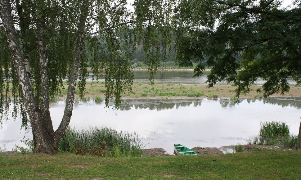 Nusekęs Nemunas Birštone