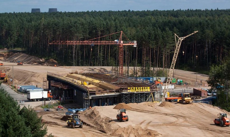 Gatvės viaduko statyba