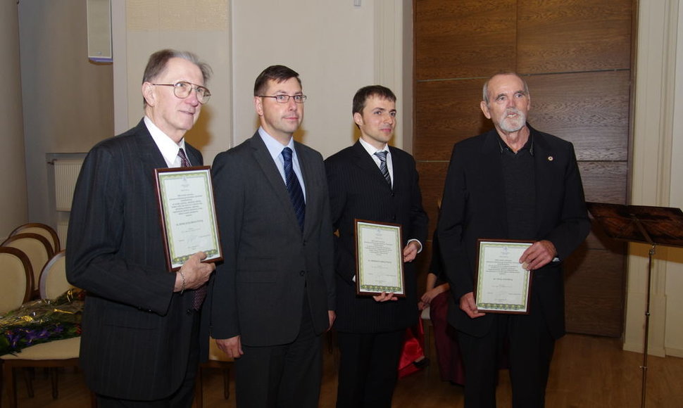 Romualdas Kriaučiūnas, Gintaras Steponavičius, Skirmantas Kriaučionis ir Vilius Lėnertas