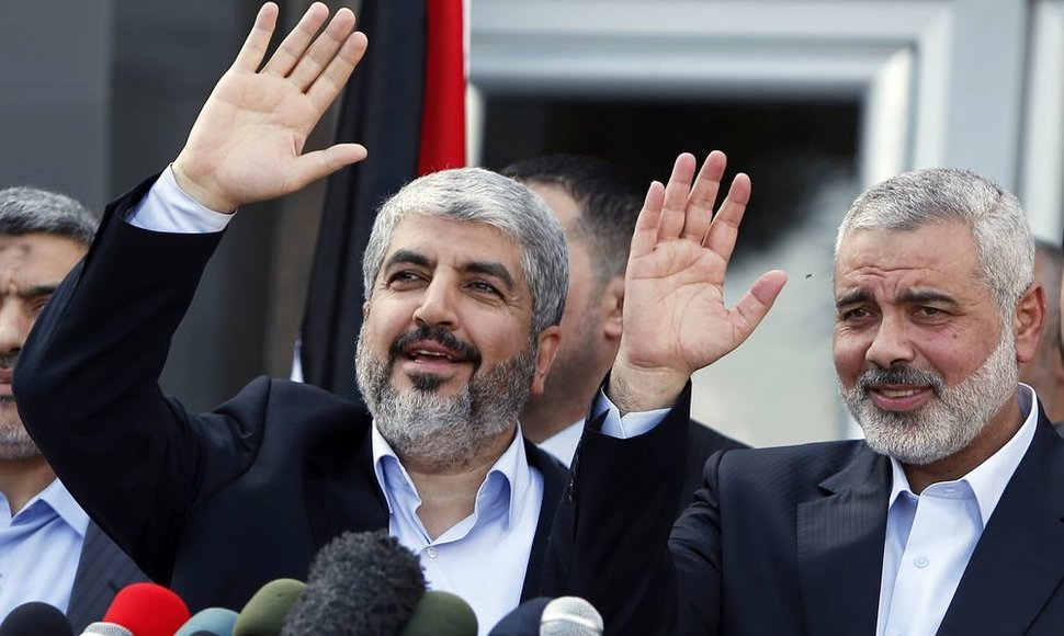 „Hamas“ lyderis Khaledas Meshaalas