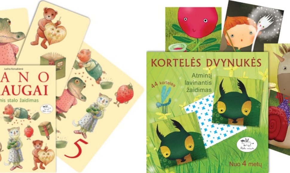 „Nieko rimto“ pristato pirmuosius lietuviškus stalo žaidimus, sukurtus pagal lietuvių autorių knygas