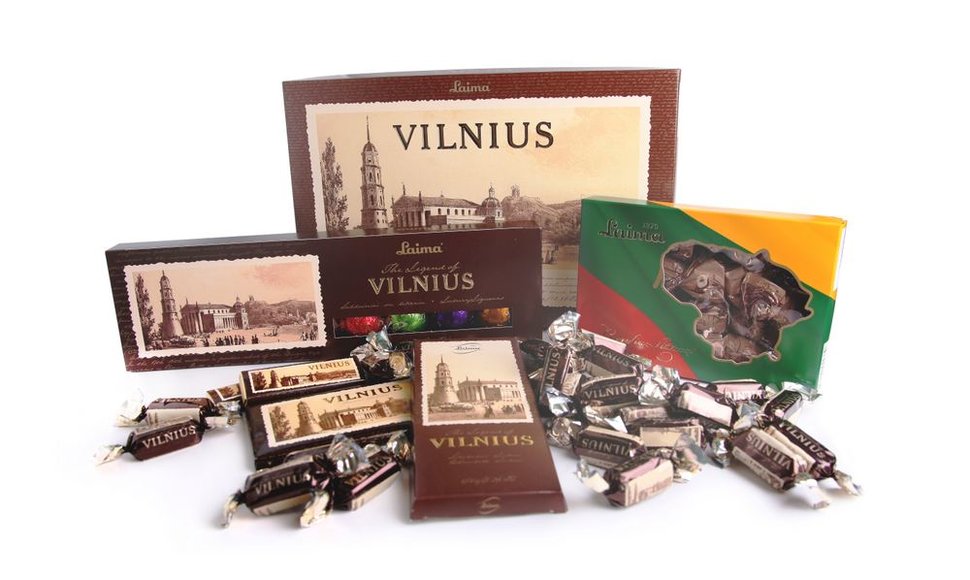 Latvijos šokolado gamintojo „Laima“ kolekcija Lietuvai