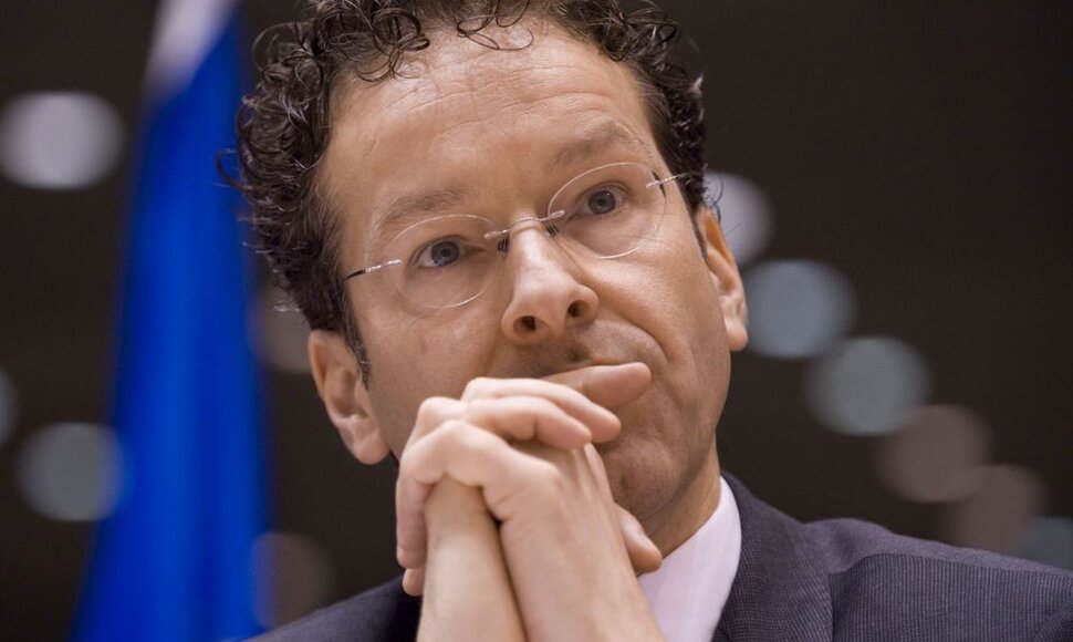 Euro zonos vadovas Jeroenas Dijsselbloemas