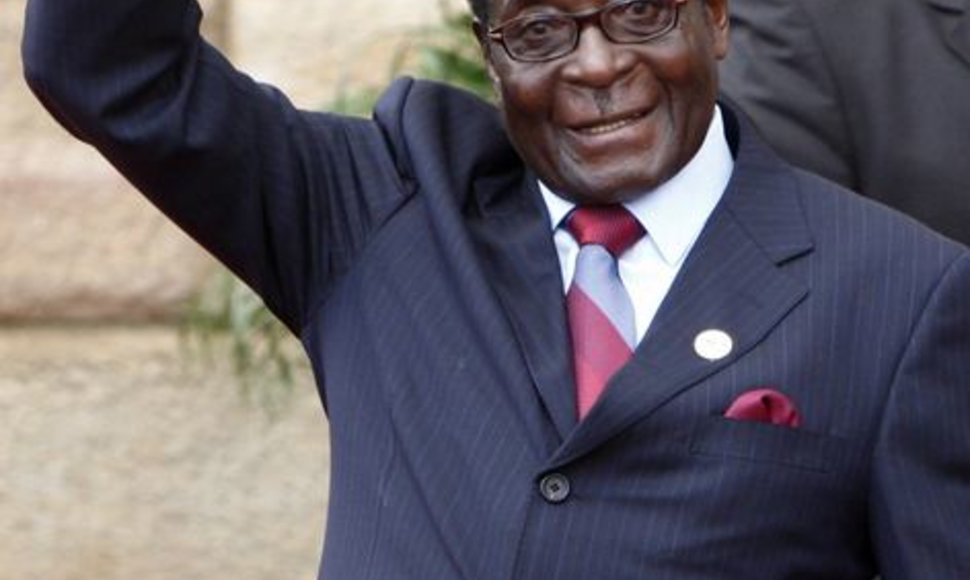 Zimbabvės prezidentas Robertas Mugabe