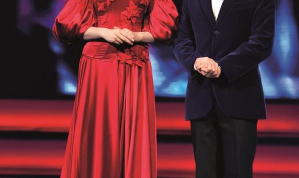 Beata Tiškevič ir Andrius Rožickas