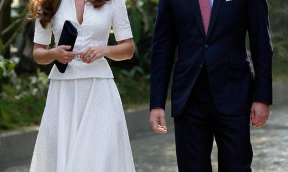 Princas Williamas ir Kembridžo hercogienė Catherine (2012-ųjų rugsėjį)