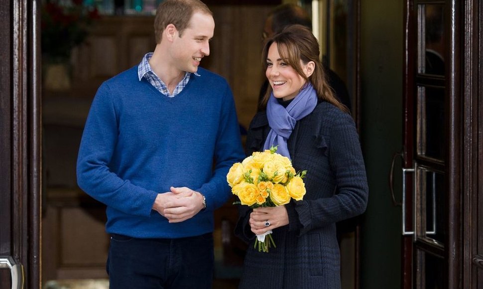 Princas Williamas ir Kembridžo hercogienė Catherine (2012-ųjų gruodį)