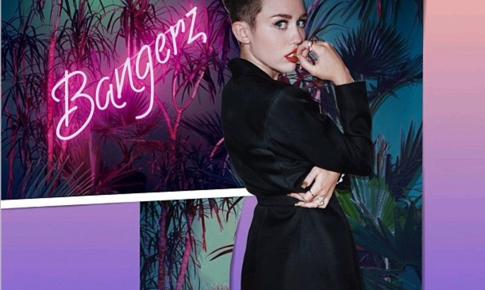 Miley Cyrus albumo „Bangerz“ viršelis