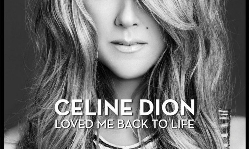 Celine Dion albumo „Loved Me Back to Life“ viršelis