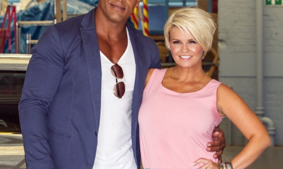 Kerry Katona ir George'as Kay