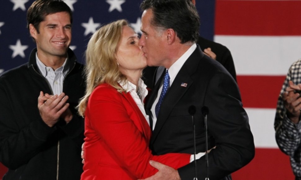 Mittas Romney su žmona Ann