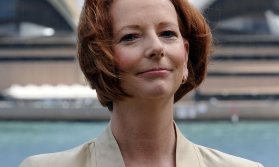 Australijos premjerė Julia Gillard