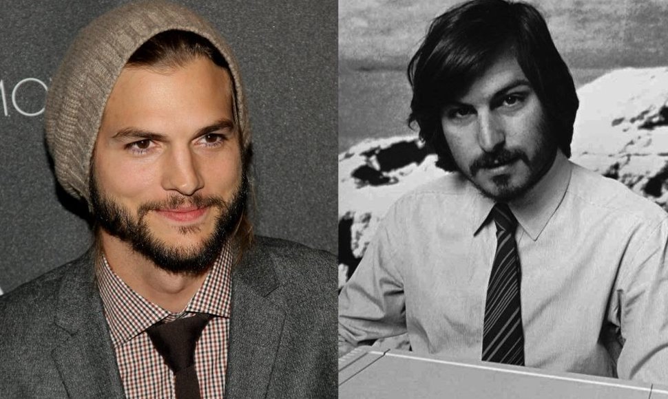Ashtonas Kutcheris ir Steve'as Jobsas 1977-aisiais