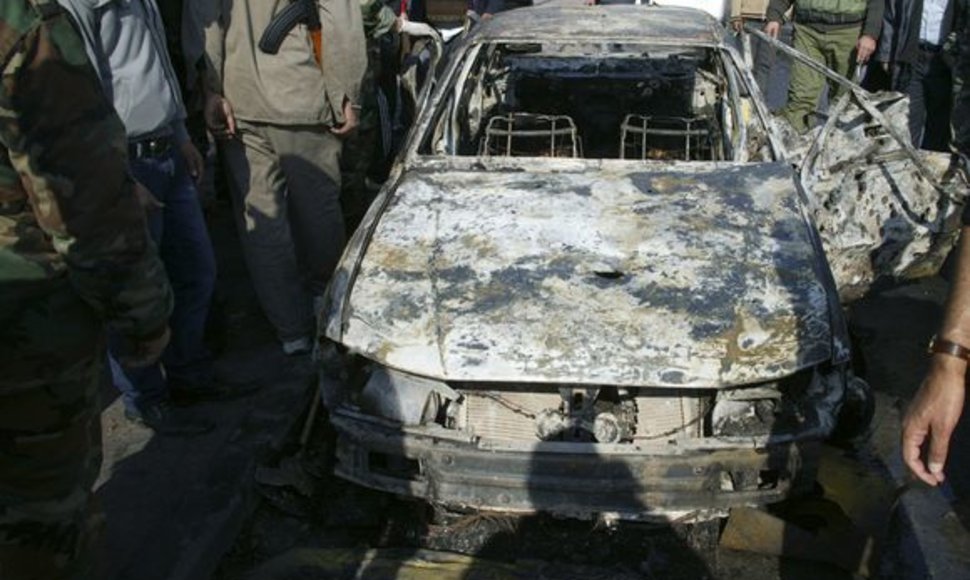 Sirijos sostinėje mirtininkai penktadienį detonavo sprogmenų prikrautus automobilius.