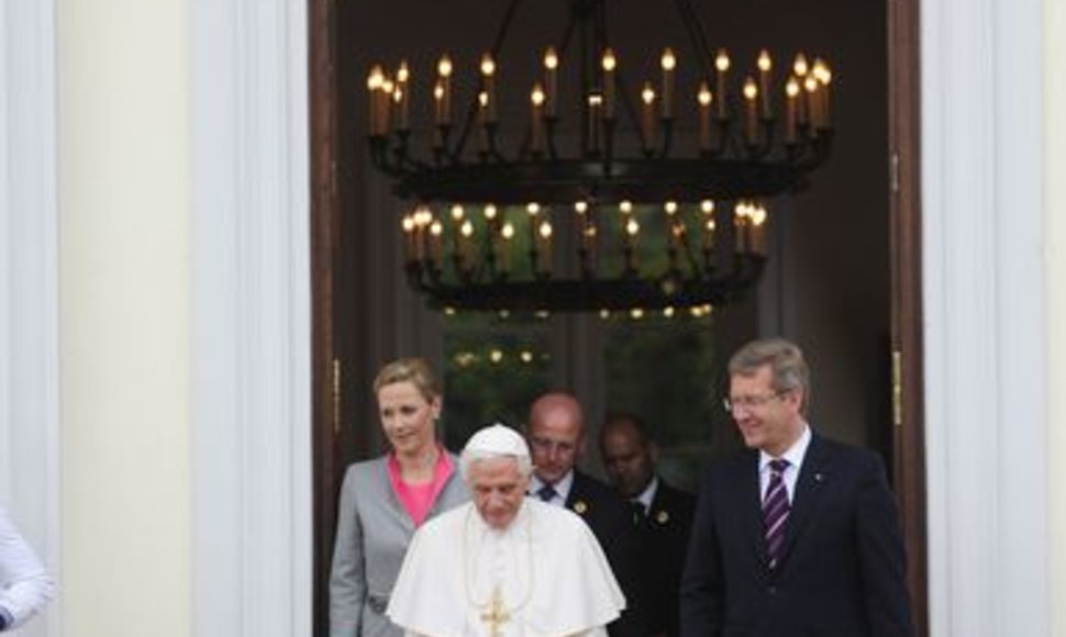 Popiežius Benediktas XVI atvyko į Vokietiją