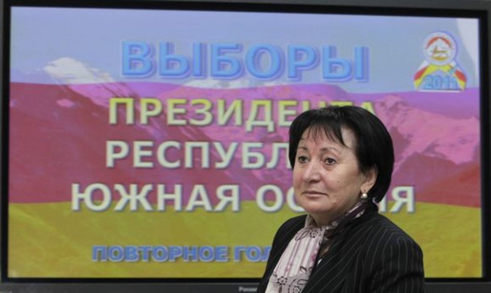 Opozicijos kandidatė į Pietų Osetijos prezidentus Ala Džiojeva