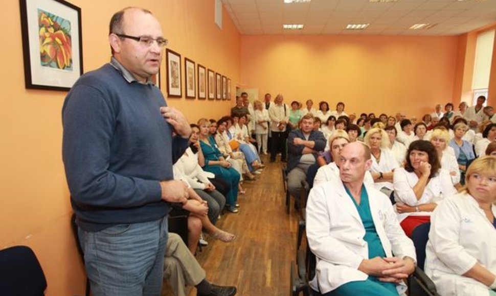 K.Mazurkevičius jau ne pirmąkart atleidžiamas iš ligoninės laikinojo vadovo pareigų.