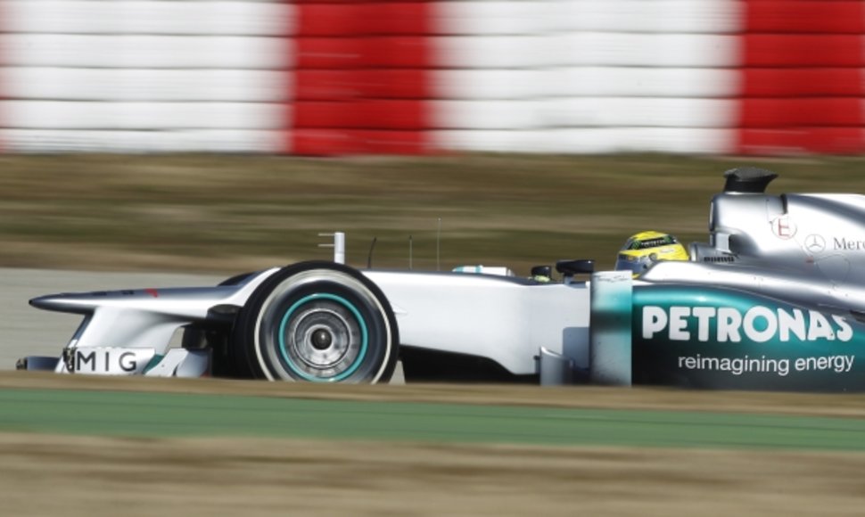 Nico Rosbergas. „Mercedes“