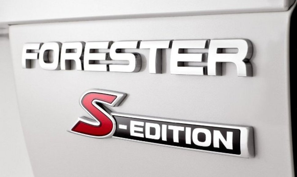 „Subaru Forester S-Edition“