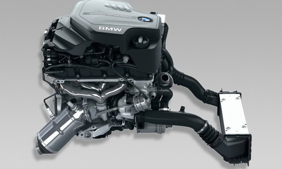 Naujasis BMW 4 cilindrų variklis