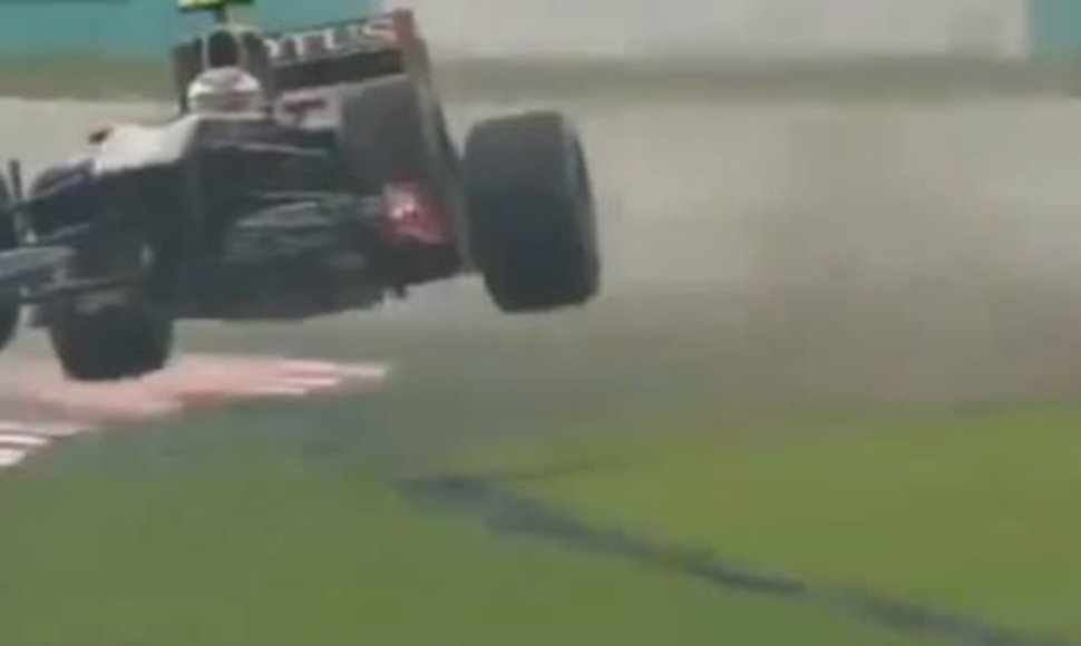 Vitalijaus Petrovo skrydis Malaizijos GP metu