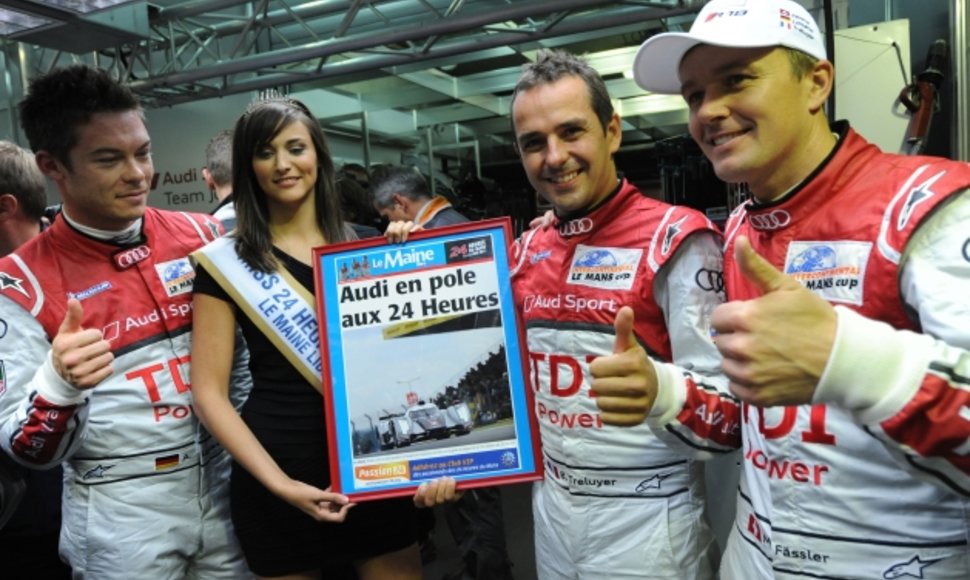 Akimirka iš 2011 metų Le Mano 24 val. lenktynių kvalifikacijos